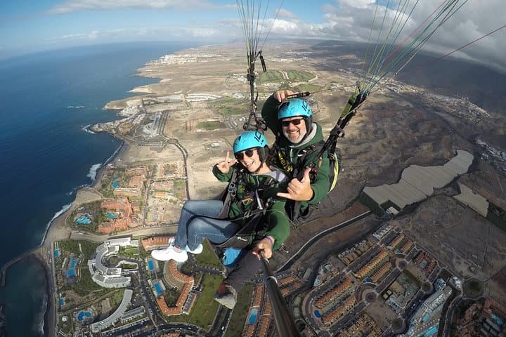 Parapente sobre Costa Adeje, Tenerife. - 1