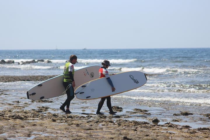 Lección privada de surf en Playa de las Américas - 1