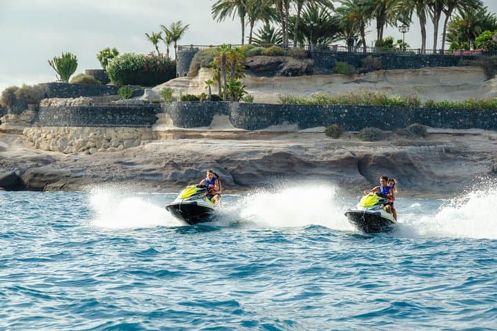Tour guiado de 2 horas en Tenerife Double Jet Ski Safari - 1