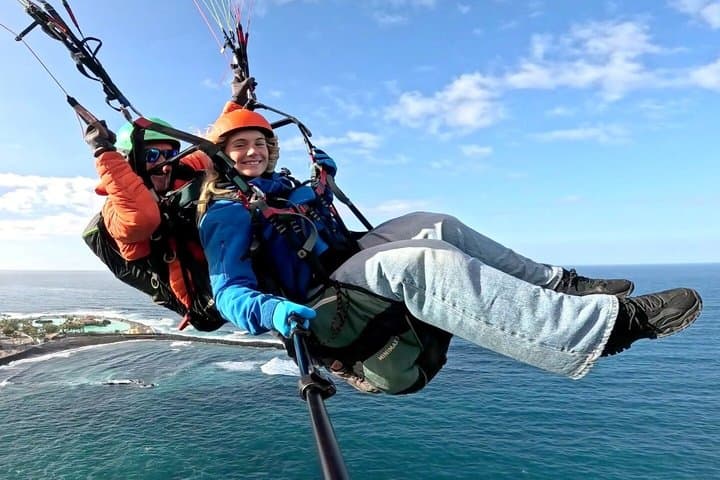 Parapente sobre Puerto de la Cruz - 1